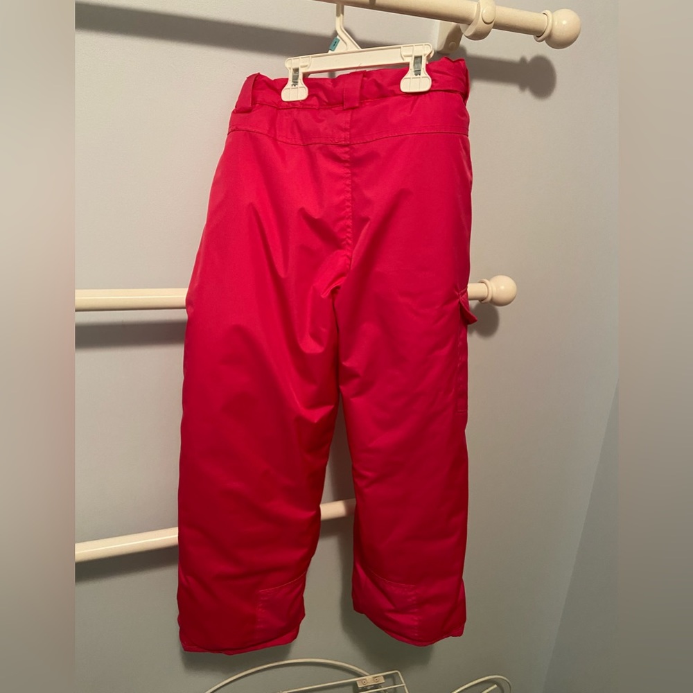 Girls Verticals pink Snow Pants